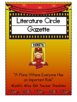 cover image of Literature Circle Gazette